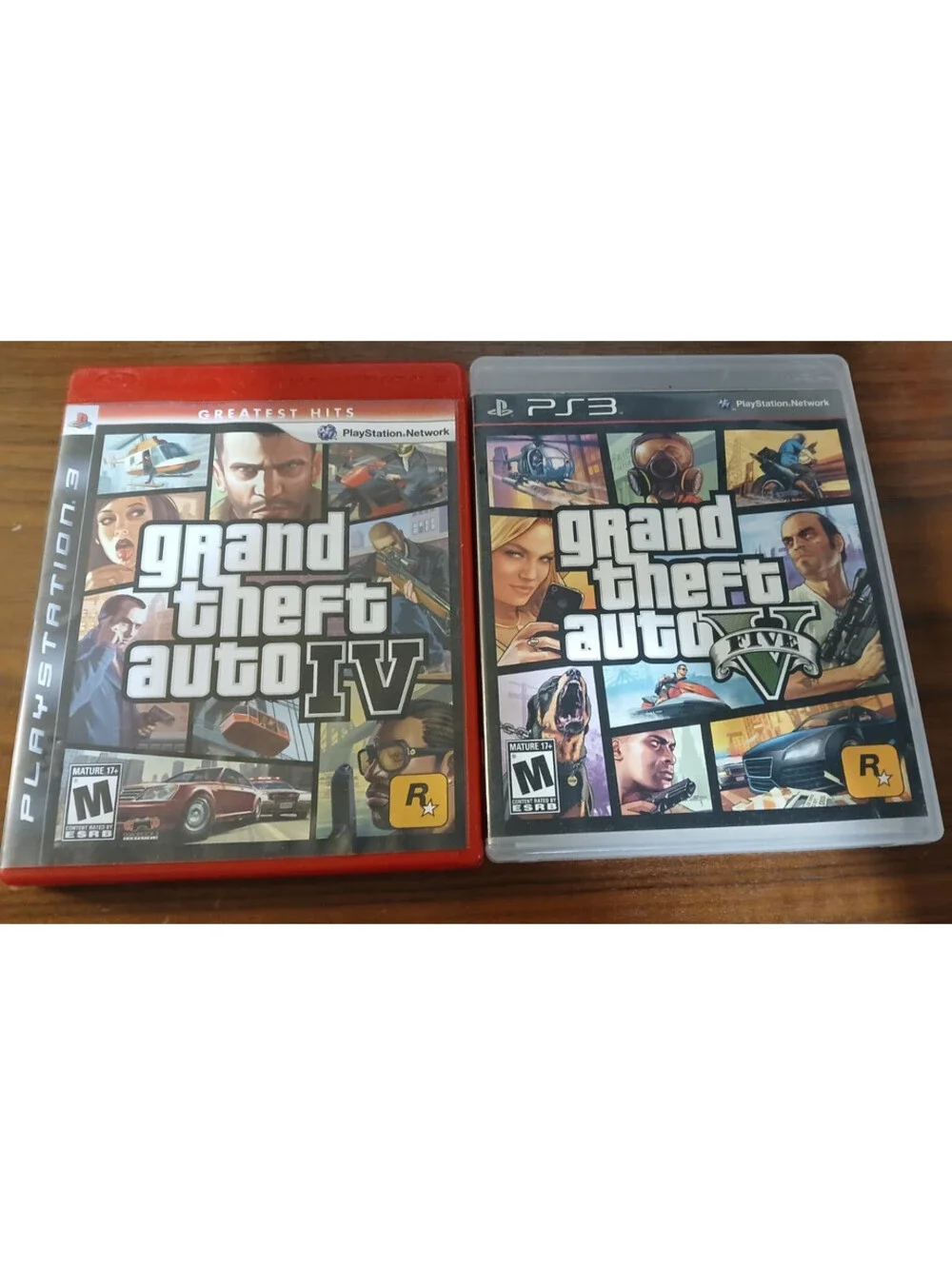 Grand Theft Auto IV & V (PlayStation 3) Bundle